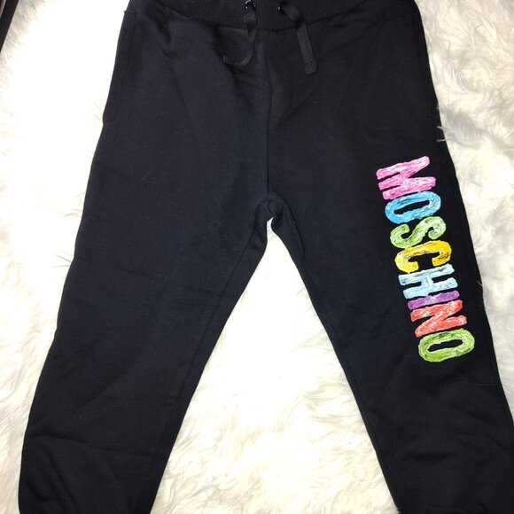 MOSCHINO GIRLS TRACK COLOFUL PANTS SET - Picture 10 of 11
